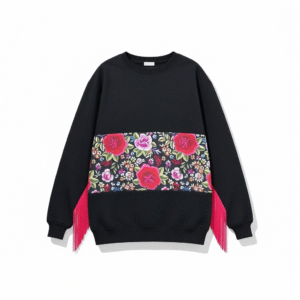 Sudadera con flecos ROSA MARÍA