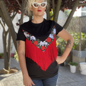 paloma popkorn ropa artesana prendas customizadas camisetas a medida hecha a mano jerez cadiz