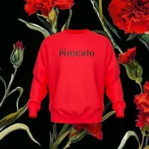 Sudadera Poderio rojo