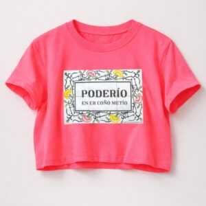 Camiseta poderio en er coño metío