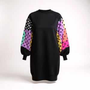 Sudadera-vestido TORBELLINO DE COLORES